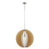 EGLO, 94765, COSSANO, pendant, E27, 1X60W, IP20, maple