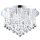 EGLO, 94878, ALMONTE, ceiling lamp, G9, 4X3W, IP44, transparent
