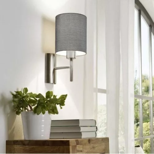 EGLO, 94924, PASTERI, wall lamp, E27, 1X60W, IP20, white