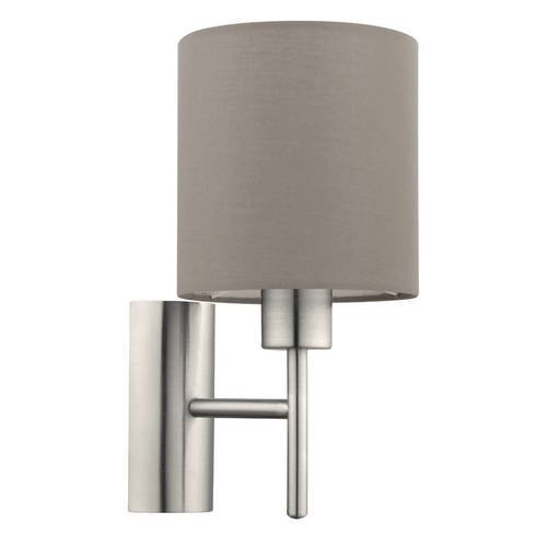EGLO , 94925 , PASTERI , wall lamp , E27 , 1X60W , IP20 , top color (grayish brown)