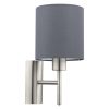EGLO, 94926, PASTERI, wall lamp, E27, 1X60W, IP20, gray