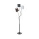 EGLO, 94995, MARONDA, floor lamp, E14, 3X40W, IP20, anthracite, white, brown
