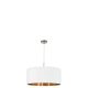 EGLO, 95045, PASTERI, pendant light, E27, 1X60W, IP20, white, copper red