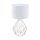 EGLO, 95187, PEDREGAL 1, table lamp, E27, 1X60W, IP20, white