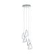 EGLO, 95219, AMONDE, pendant, 3000 K, LED, 5X6W, Dimmable, IP20, satin