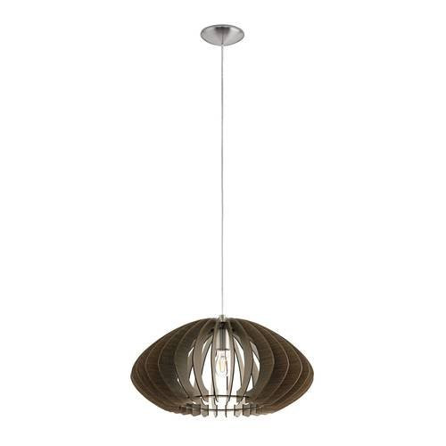 EGLO, 95261, COSSANO 2, pendant, E27, 1X60W, IP20, dark brown