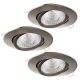 EGLO, 95359, TEDO 1, recessed lamp, GU10, 3X4.8W, IP20
