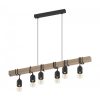 EGLO, 95499, TOWNSHEND, pendant, E27, 6X60W, IP20, brown