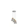 EGLO, 95526, TAREGA, pendant, E27, 3X10W, IP20, brown, gray