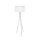 EGLO, 95539, FONDACHELLI, floor lamp, E27, 1X60W, IP20, white, silver