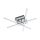 EGLO, 95567, LASANA 1, ceiling lamp, 3000 K, LED, 3X3.5W, IP20, white