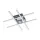 EGLO, 95568, LASANA 1, ceiling lamp, 3000 K, LED, 4X5.3W, IP20, white