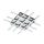 EGLO, 95569, LASANA 1, ceiling lamp, 3000 K, LED, 6X6W, IP20, white
