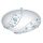 EGLO, 95576, NERINI, ceiling lamp, 4000 K, LED, 16W, IP20, white, black, transparent