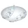 EGLO, 95576, NERINI, ceiling lamp, 4000 K, LED, 16W, IP20, white, black, transparent
