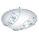 EGLO, 95576, NERINI, ceiling lamp, 4000 K, LED, 16W, IP20, white, black, transparent