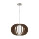 EGLO, 95591, STELLATO 3, pendant, E27, 1X60W, IP20, brown, white