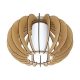 EGLO, 95597, STELLATO 1, ceiling lamp, E27, 1X60W, IP20, maple, white