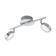 EGLO, 95629, SALTO, spot lamp, 3000 K, LED, 2X5.4W, IP20, satin