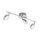EGLO, 95631, SALTO, spot lamp, 3000 K, LED, 3X5.4W, IP20, satin