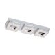 EGLO, 95656, FRADELO, ceiling lamp, 3000 K, LED, 3X3.5W, IP20, chrome, transparent