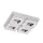 EGLO, 95657, FRADELO, ceiling lamp, 3000 K, LED, 4X3.5W, IP20, chrome, transparent