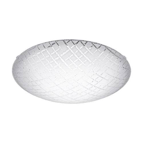 EGLO, 95675, RICONTO 1, ceiling light, 3000 K, LED, 11W, IP20, white, transparent