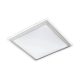 EGLO, 95679, COMPETA 1, ceiling lamp, 3000 K, LED, 21W, IP20, white, silver, transparent