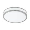 EGLO, 95682, PALERMO 2, flush ceiling lamp, 3000 K, LED, 15.6W, IP20, white, chrome