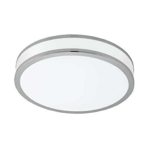 EGLO, 95682, PALERMO 2, flush ceiling lamp, 3000 K, LED, 15.6W, IP20, white, chrome