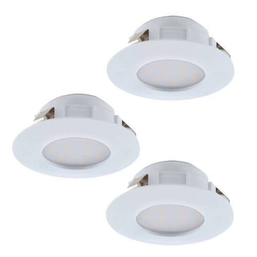 EGLO, 95821, PINEDA, recessed lamp, 3000 K, LED, 3X4.9W, IP20, IP44