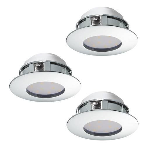 EGLO, 95822, PINEDA, recessed lamp, 3000 K, LED, 3X4.9W, IP20, IP44