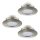 EGLO, 95823, PINEDA, recessed lamp, 3000 K, LED, 3X4.9W, IP20, IP44