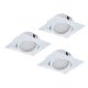 EGLO, 95844, PINEDA, recessed lamp, 3000 K, LED, 3X4.9W, IP20