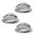 EGLO, 95853, PINEDA, recessed lamp, 3000 K, LED, 3X4.9W, IP20