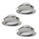 EGLO, 95853, PINEDA, recessed lamp, 3000 K, LED, 3X4.9W, IP20