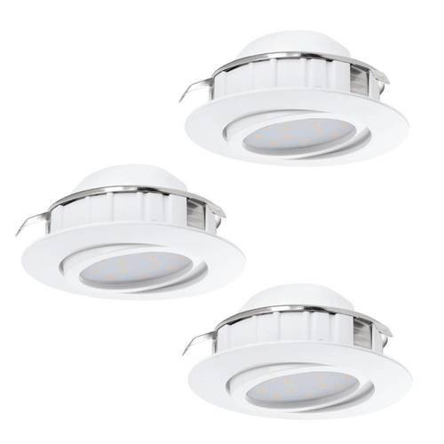 EGLO, 95857, PINEDA, recessed lamp, 3000 K, LED, 3X5.5W, Dimmable, IP20