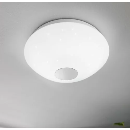 LED ceiling 14W white/crystal stand. Color voltage