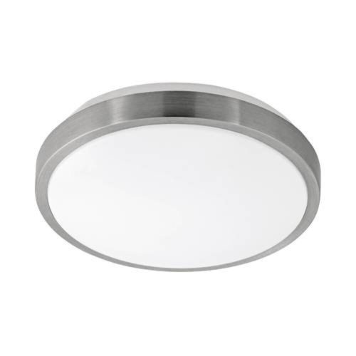 EGLO, 96032, COMPETA 1, ceiling lamp, 3000 K, LED, 15.6W, IP20, white, matte nickel
