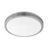 EGLO, 96033, COMPETA 1, ceiling lamp, 3000 K, LED, 18W, IP20, white, matte nickel