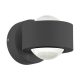 EGLO, 96049, ONO 2, pendant lamp, 3000 K, LED, 2X2.5W, IP20, transparent