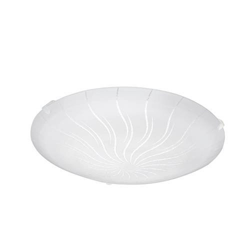 EGLO, 96089, MARGITTA 1, wall-ceiling lamp, 3000 K, LED, 3X3.6W, IP20, white speckled, transparent