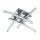 EGLO, 96093, PERTINI, ceiling lamp, 3000 K, LED, 4X4.3W, IP20, transparent