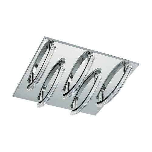 EGLO, 96095, PERTINI, ceiling lamp, 3000 K, LED, 5X4.3W, IP20, transparent