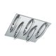 EGLO, 96095, PERTINI, ceiling lamp, 3000 K, LED, 5X4.3W, IP20, transparent