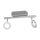 EGLO, 96179, CARDILLIO 1, spot lamp, 3000 K, LED, 2X3.2W, IP20, satin.