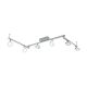 EGLO, 96183, CARDILLIO 1, spot lamp, 3000 K, LED, 6X3.2W, IP20, satin