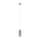 EGLO, 96343, FARSALA, pendant, G9, 1X3W, IP20, translucent black, transparent