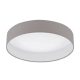 EGLO, 96539, PALOMARO 1, ceiling lamp, 3000 K, LED, 18W, Dimmable, IP20, top color (grayish-brown)