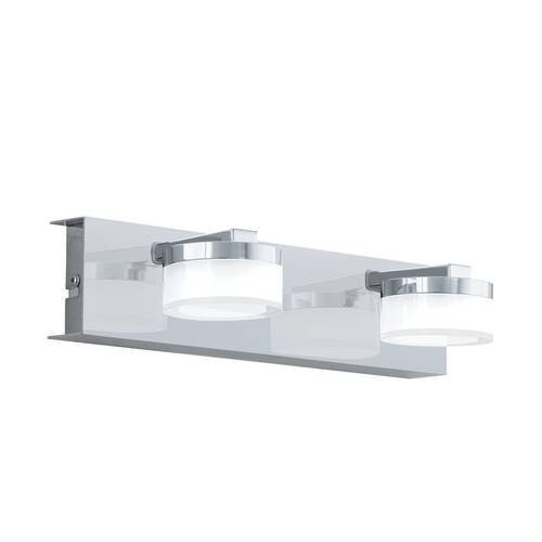 EGLO, 96542, ROMENDO 1, ceiling lamp, 3000 K, LED, 2X7.2W, Dimmable, IP44, transparent, satin.